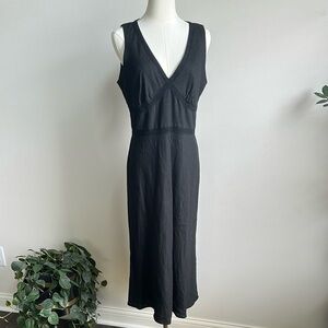 Banana Republic Black Midi Dress